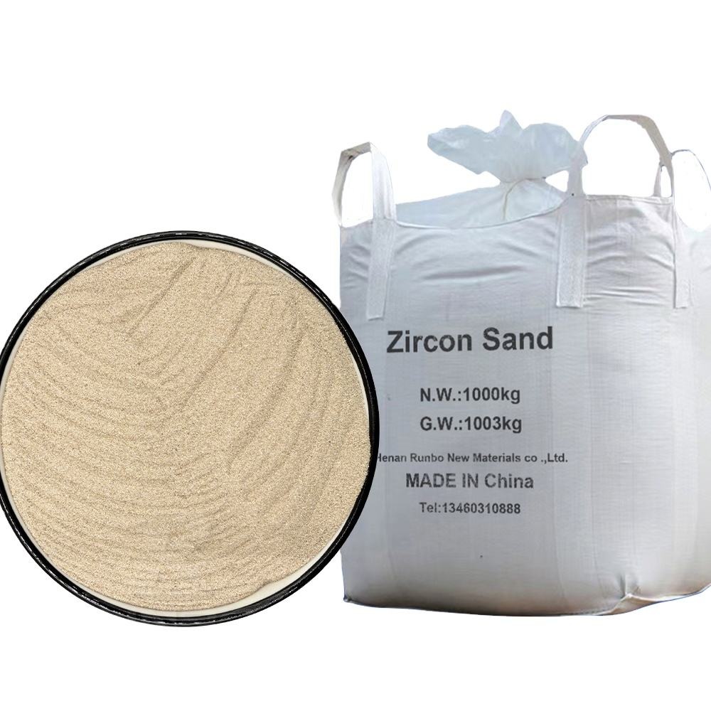 Cát zircon 66% có độ tinh khiết cao cho các mô hình đúc sắt