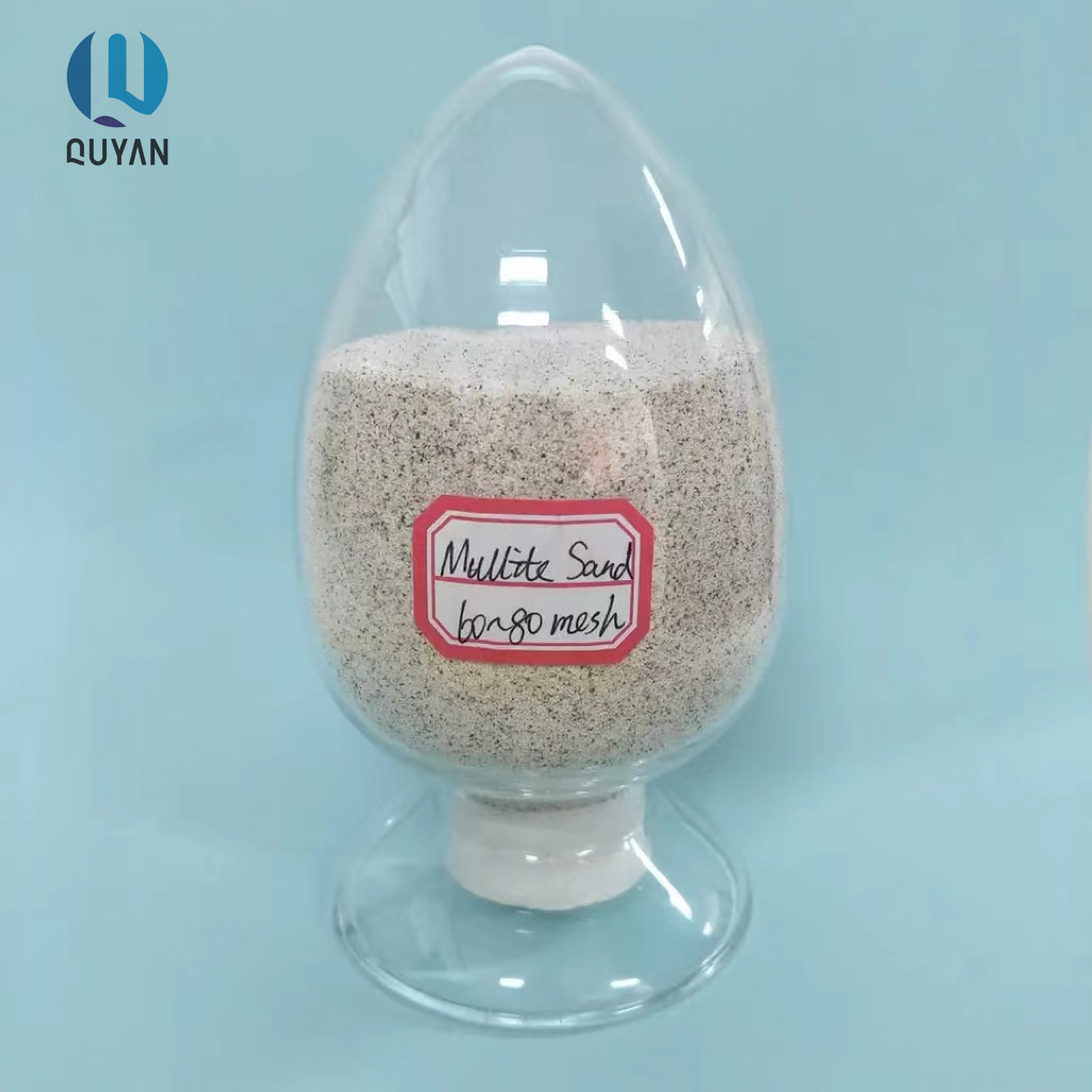 Bột cát Mullite có độ tinh khiết cao Bột cát Chamotte Mullite chịu lửa